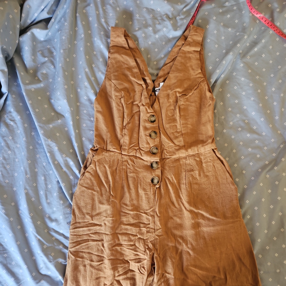 Skylar + Madison capri length wide leg romper